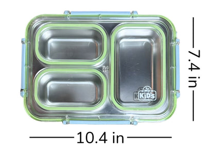 3 compartment bento box specs