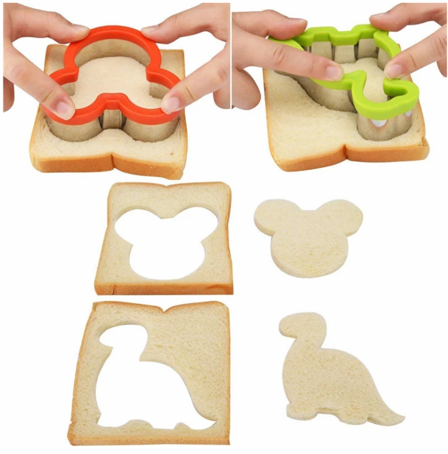 Stainless Steel Food/Sandwich Cutter Set